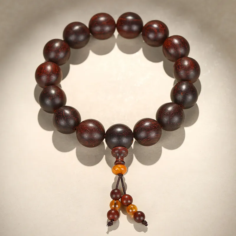 Cuiya Golden Building Rosewood Bracelets Unisex-5