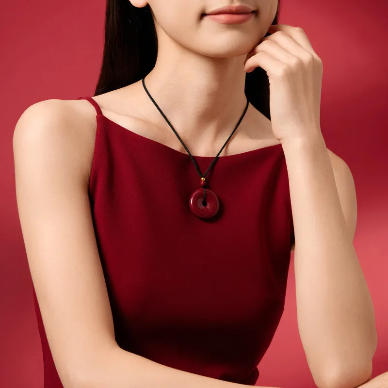 Cuiya Golden Building Necklaces Unisex-4