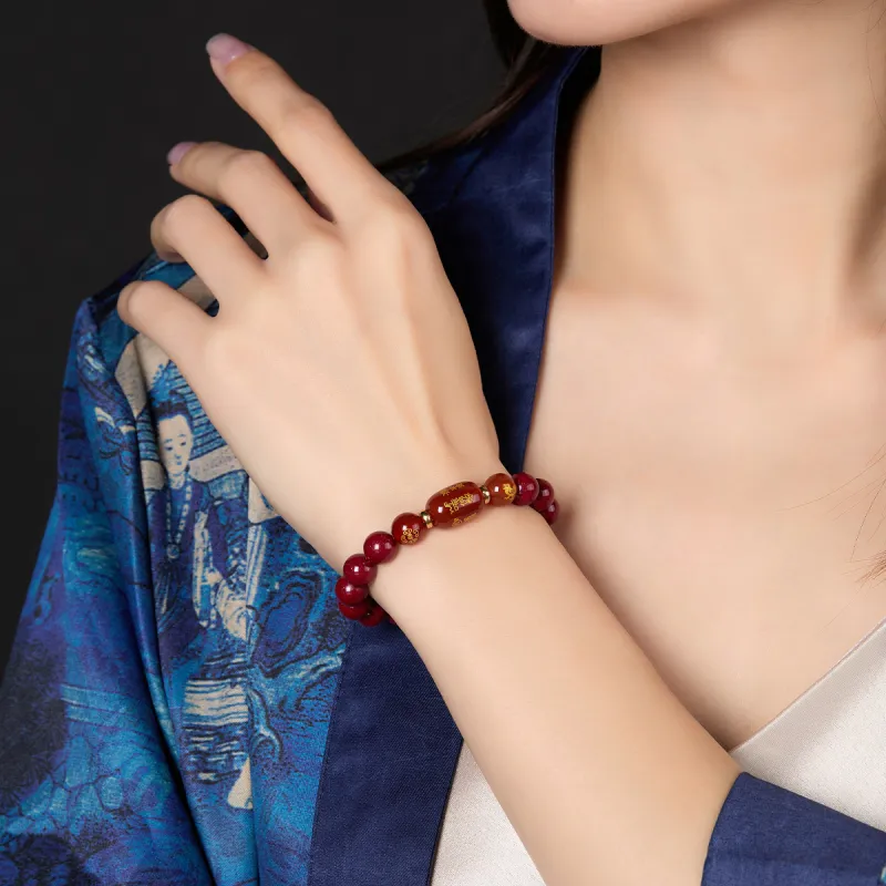 Cuiya Golden Building Bracelets Unisex-31