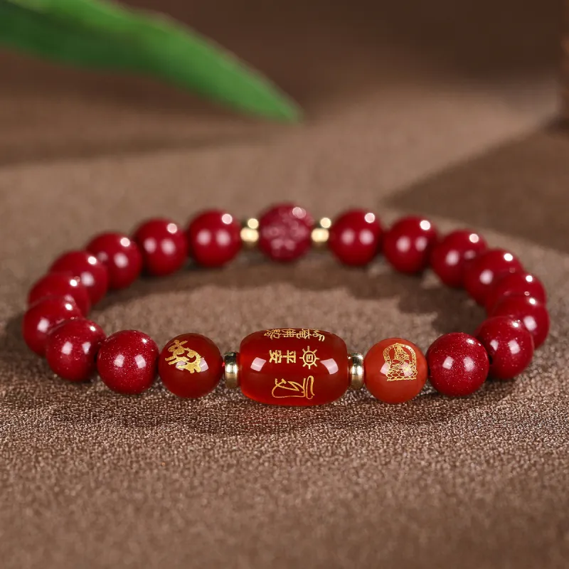 Cuiya Golden Building Bracelets Unisex-11