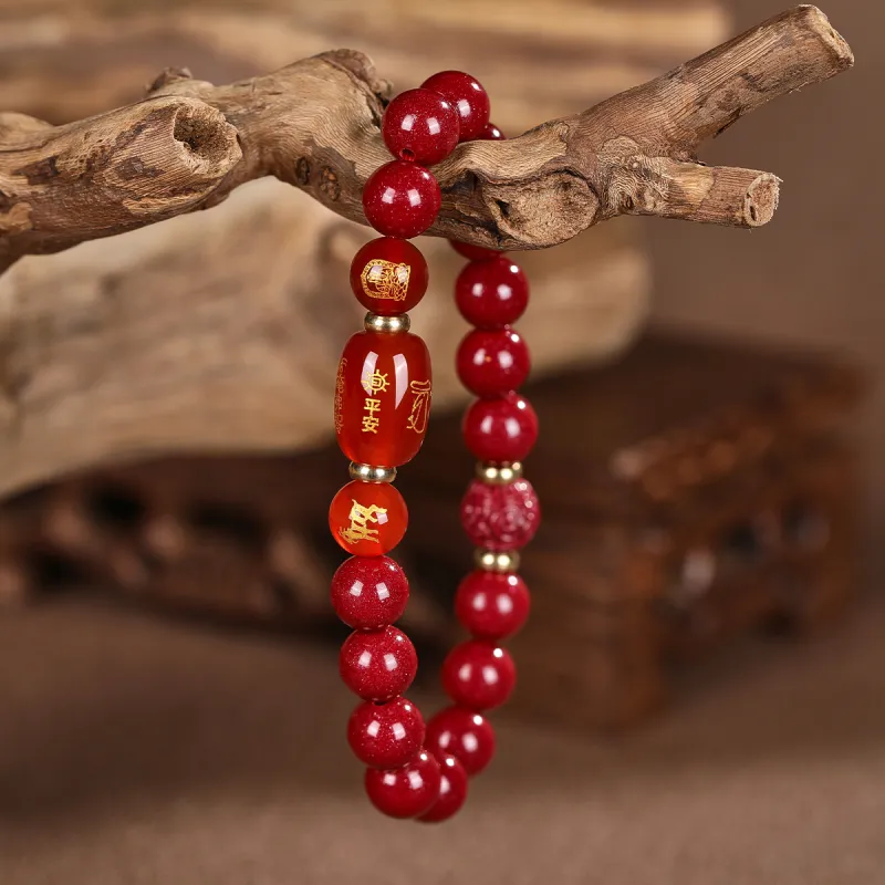 Cuiya Golden Building Bracelets Unisex-25