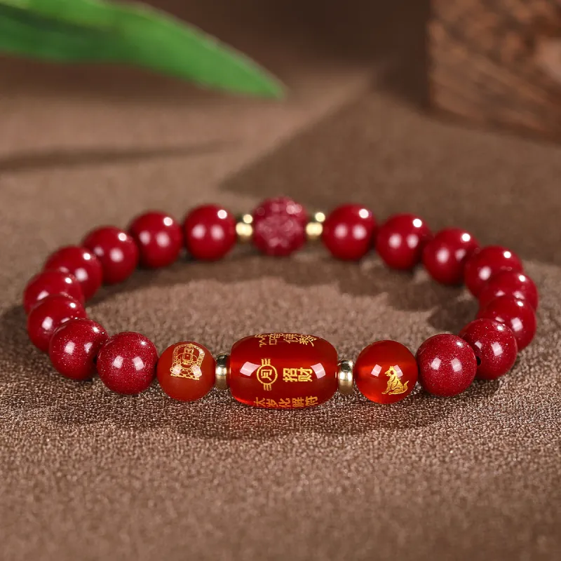 Cuiya Golden Building Bracelets Unisex-34