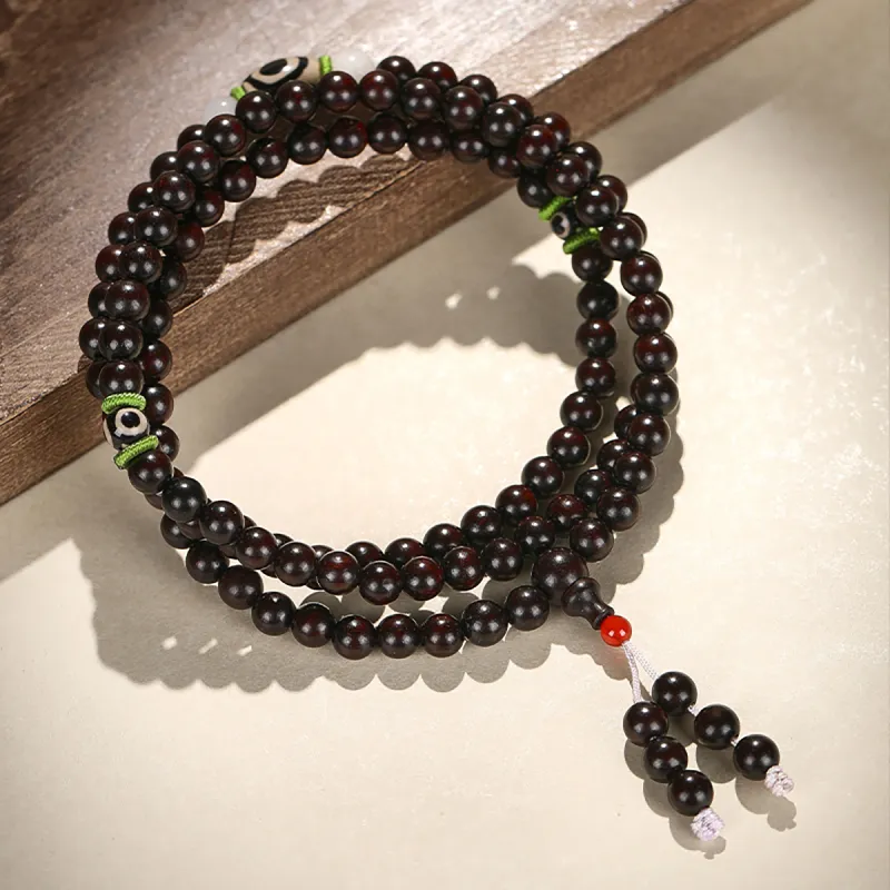 Cuiya Golden Building Rosewood Bracelets Unisex-4