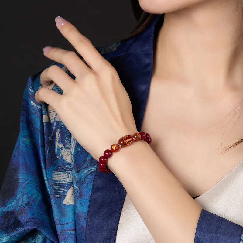 Cuiya Golden Building Bracelets Unisex-21