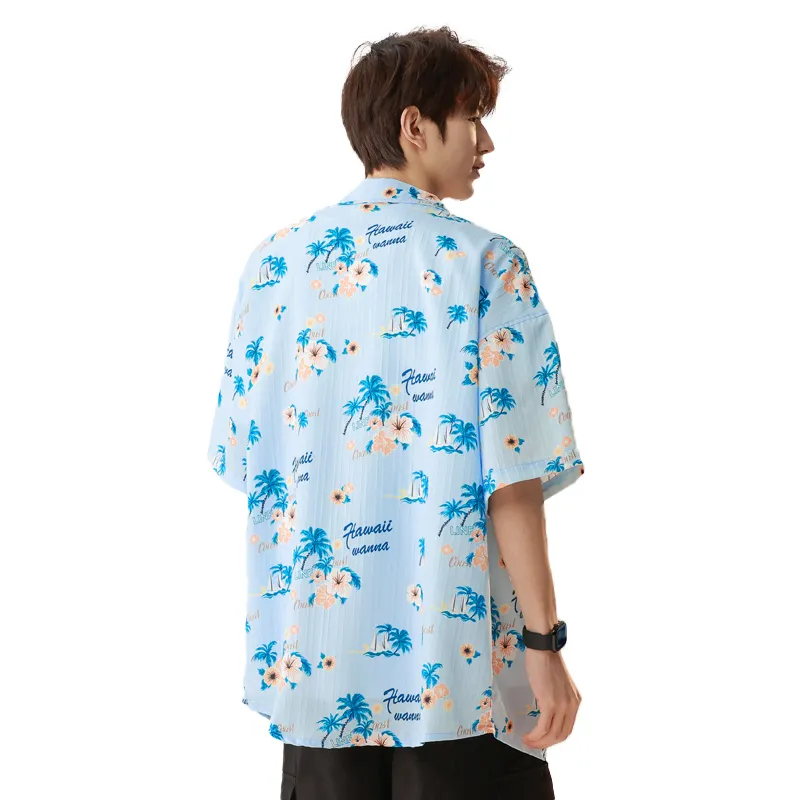 MESUCA Shirt Unisex Malaga Blue-3