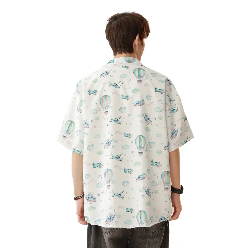 MESUCA Shirt Unisex Palawan White-3