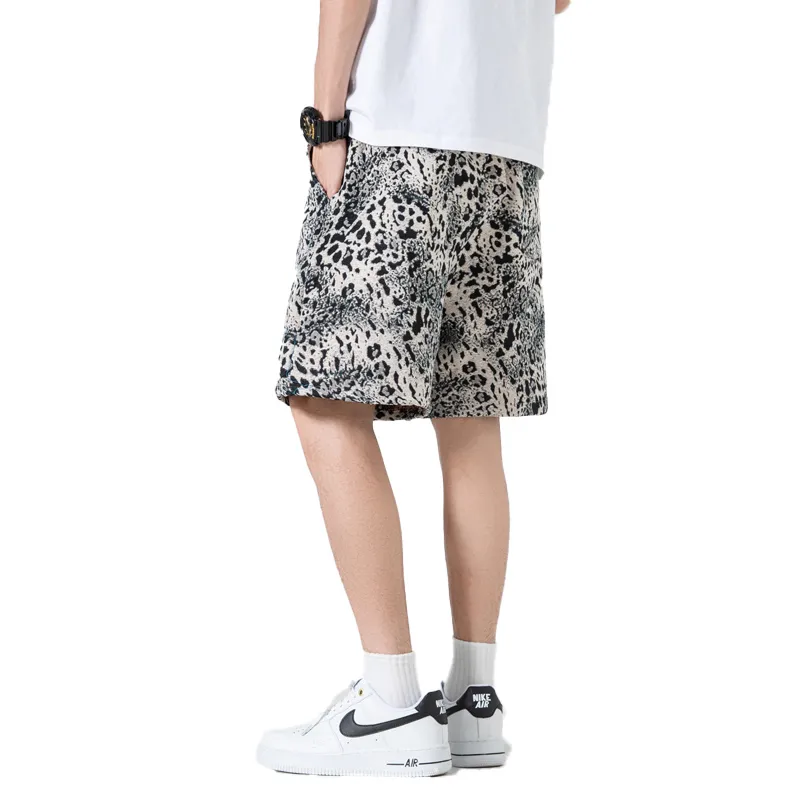 MESUCA Casual Shorts Unisex Sri Lanka Black-3