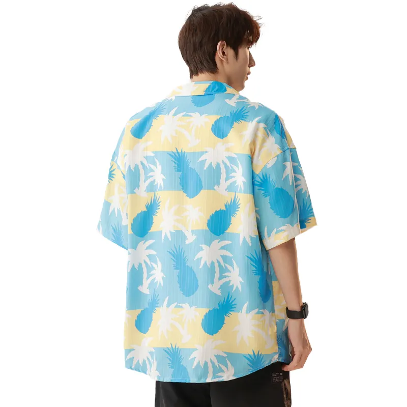 MESUCA Shirt Unisex Tahitian Blue-3