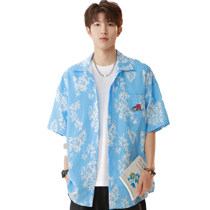 MESUCA Shirts Unisex Capri Blue-2