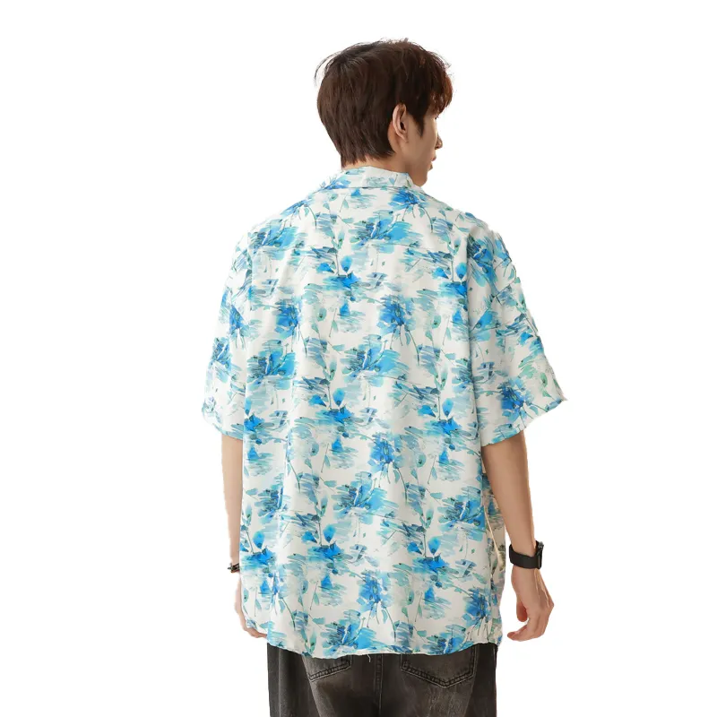 MESUCA Shirt Unisex Sicilian Blue-3