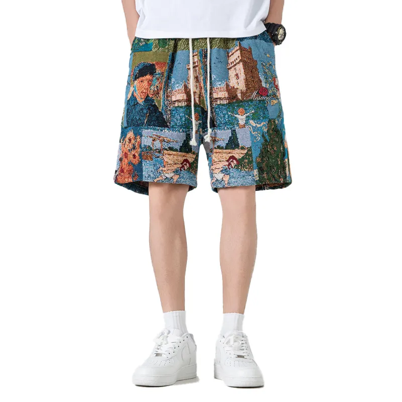 MESUCA Casual Shorts Unisex Tahitian Blue-2