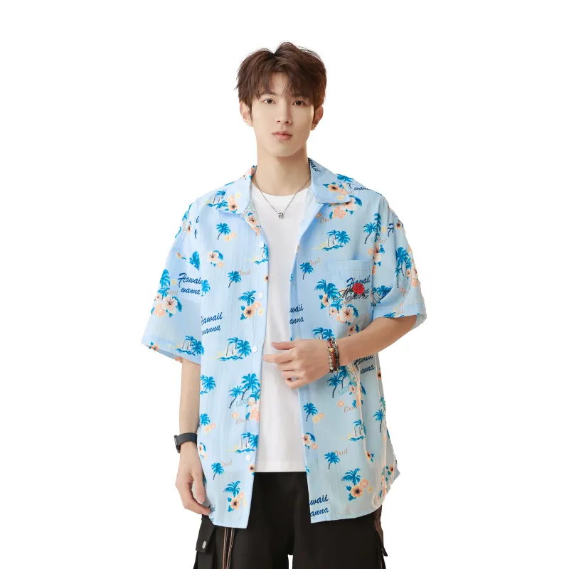MESUCA Shirt Unisex Malaga Blue-2