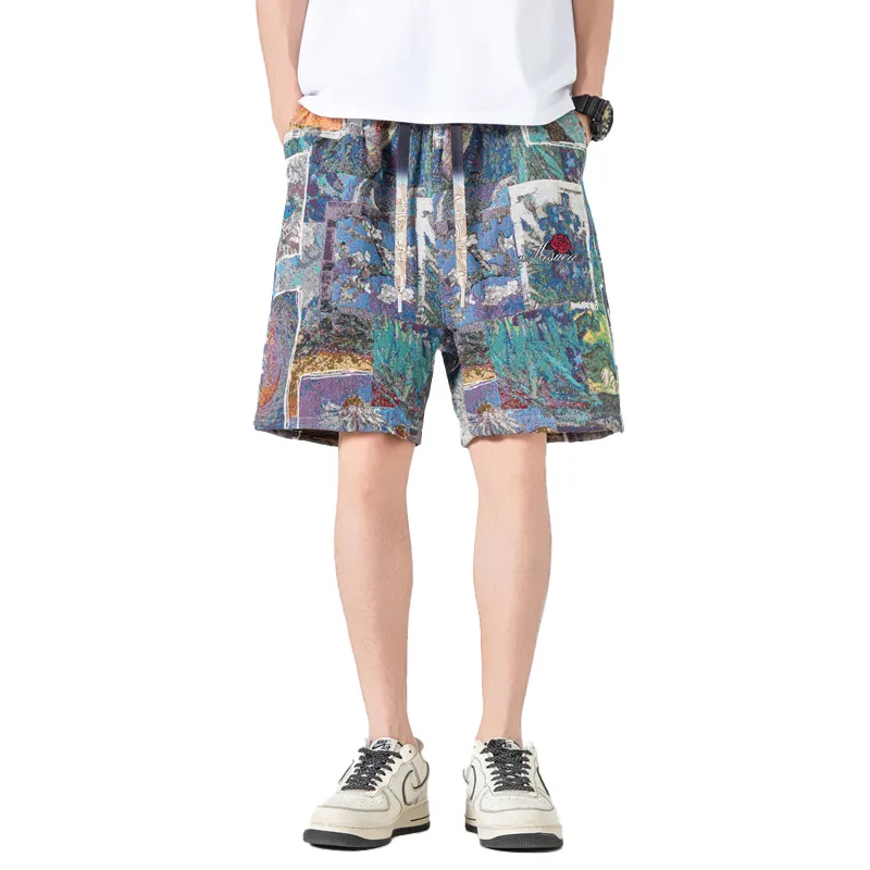 MESUCA Casual Shorts Unisex Klett Blue-2