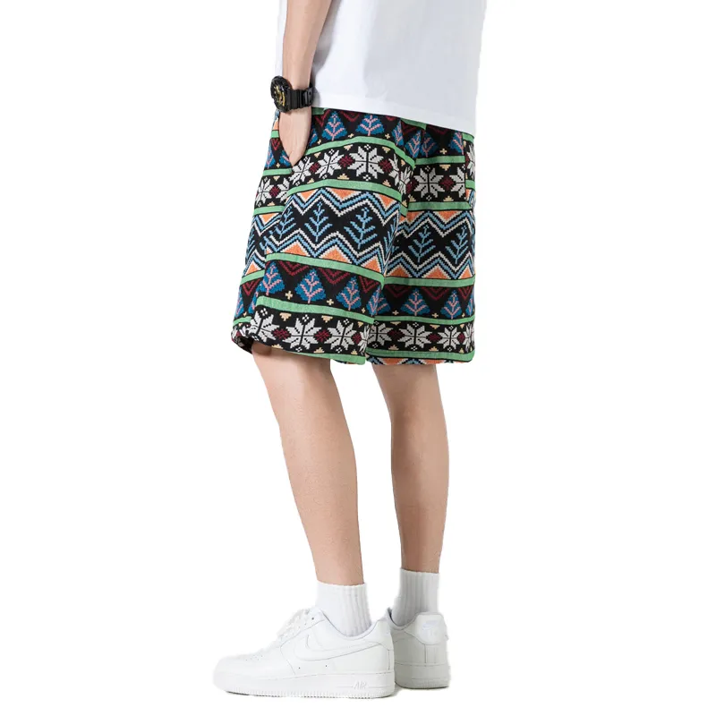 MESUCA Casual Shorts Unisex Athens Blue-3