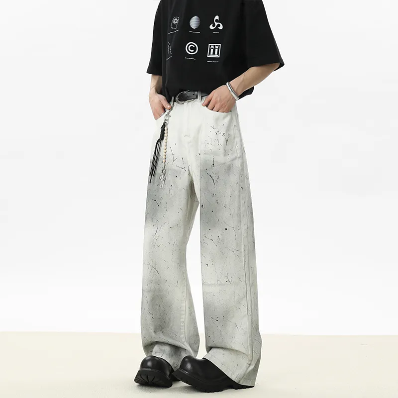 MESUCA Casual Pants Unisex White-1