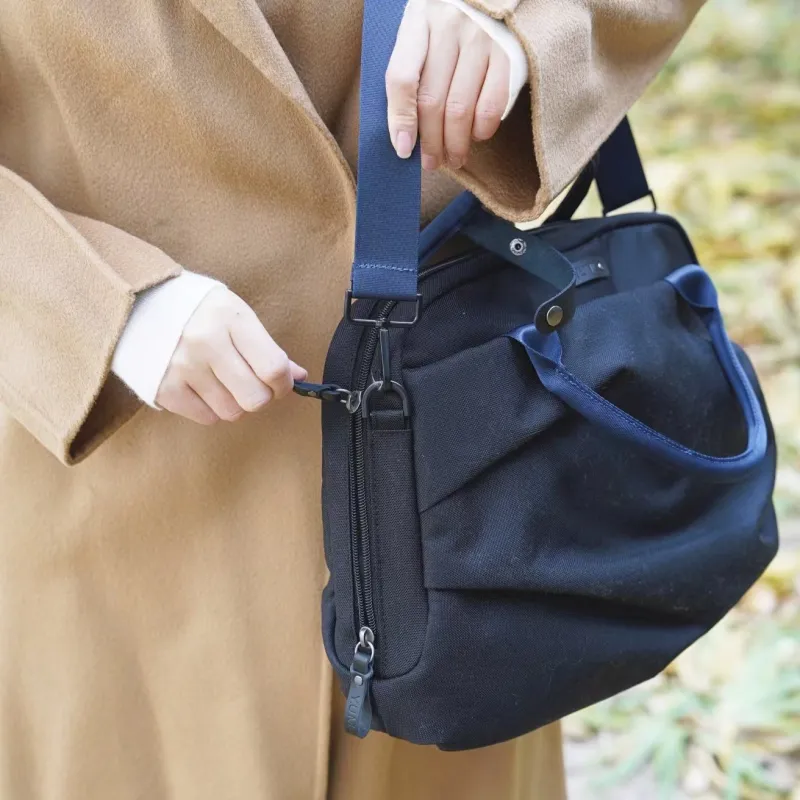 Y.U.M.C. Nylon One Shoulder Handbags Regular Women's Khaki/Dark Black/Deep Sea Gray/Noble Purple-7