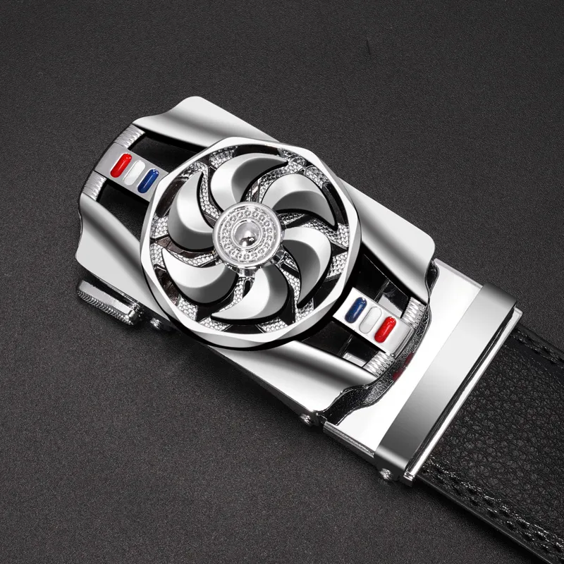 TUCANO Cow Split Leather Belts Men's Width 3.5CM-2