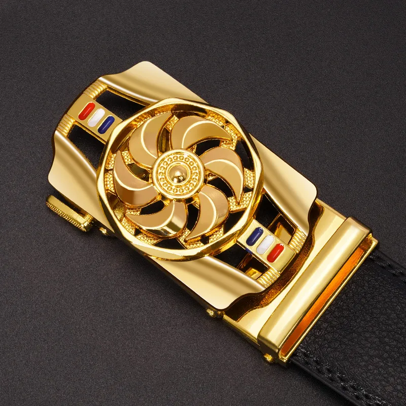 TUCANO Cow Split Leather Belts Men's Width 3.5CM-7