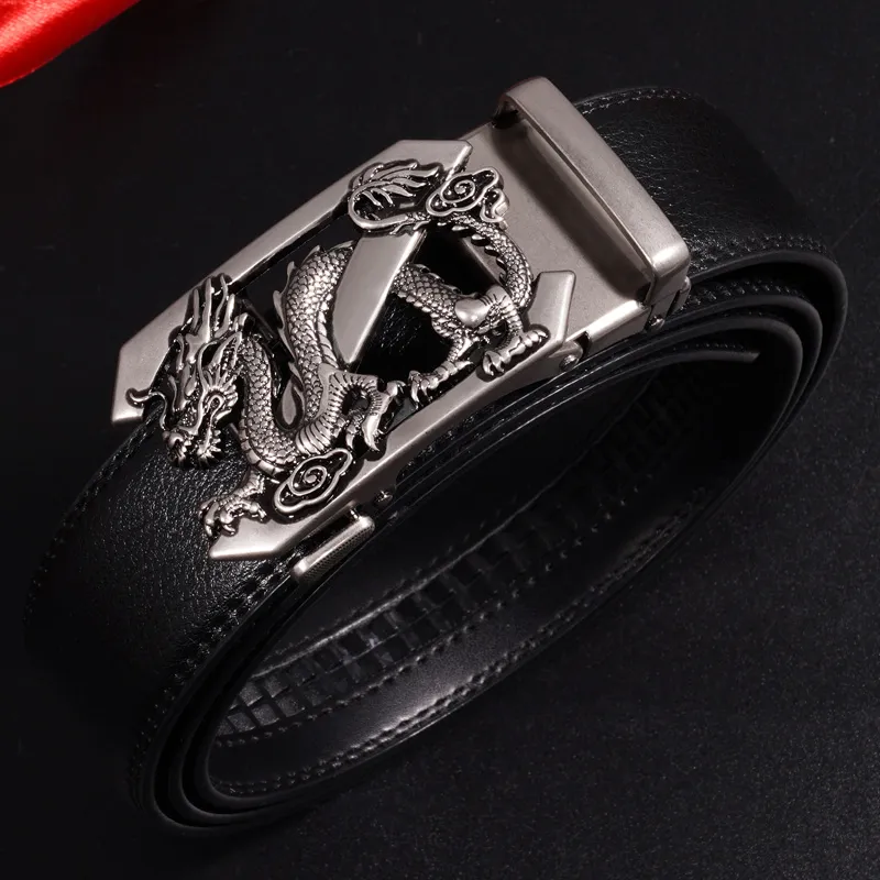 TUCANO Split Cow Leather Belts Men's Width 3.5CM-3