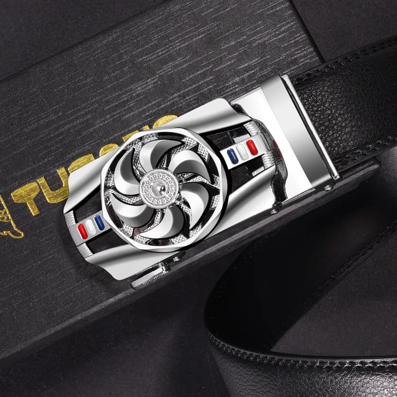 TUCANO Cow Split Leather Belts Men's Width 3.5CM-4