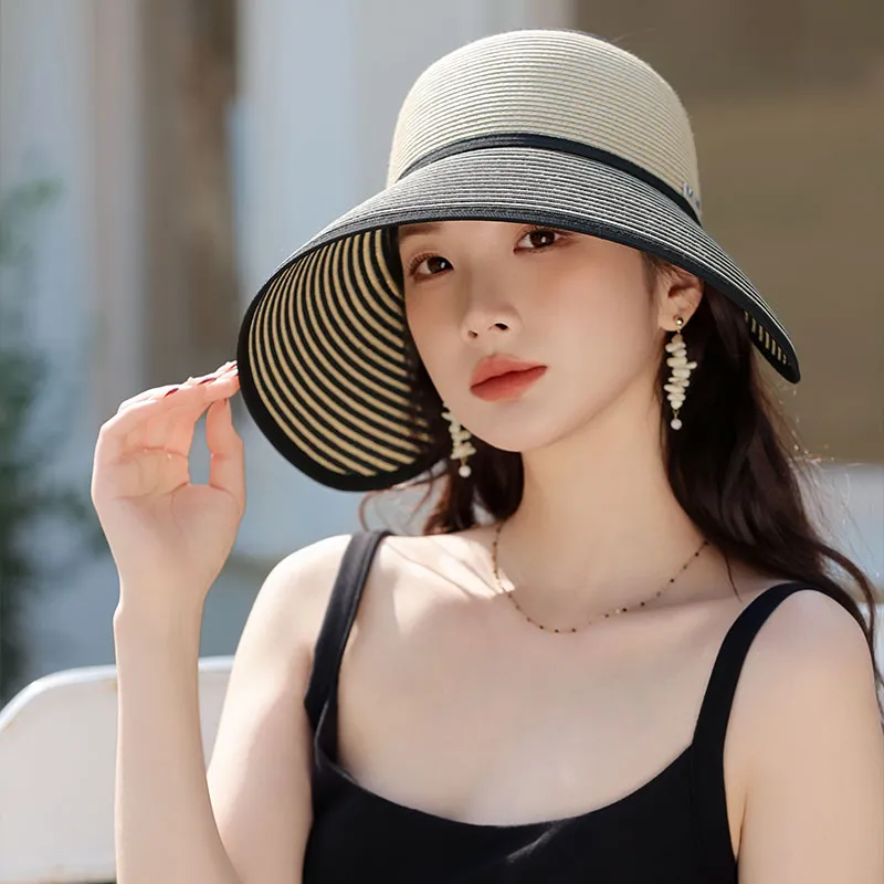 TUCANO Paper Reed Straw Hat For Sun Protection Women's-5