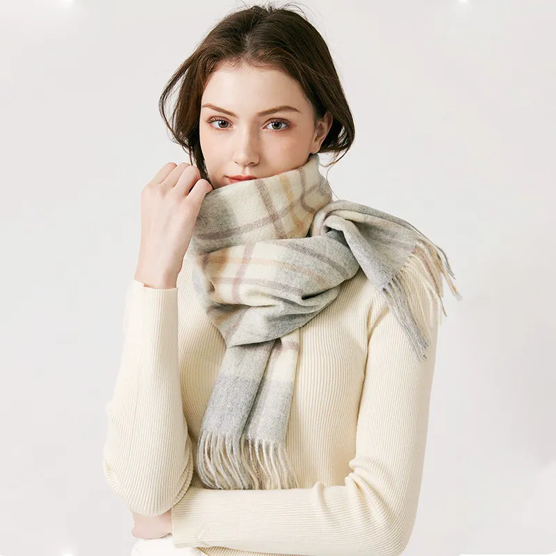 BANDICOOT Cashmere Knit Scarves Unisex-2