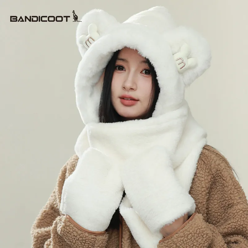 BANDICOOT Polyester Hoods & Plush Hats Women's-3