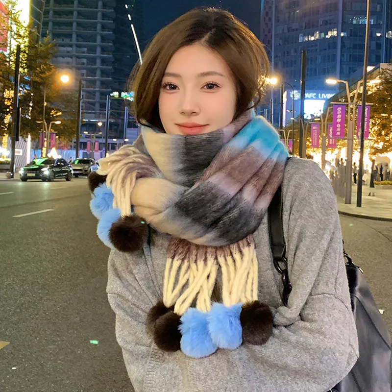 BANDICOOT Knit Scarves Unisex-11