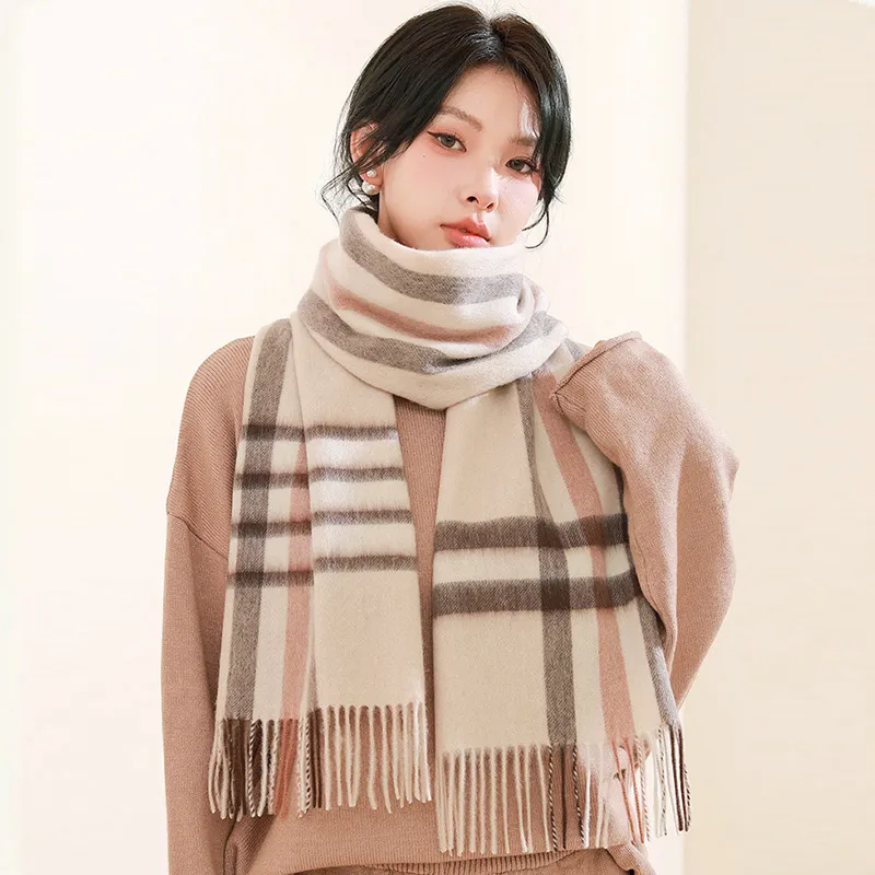 BANDICOOT Cashmere Knit Scarves Unisex-7