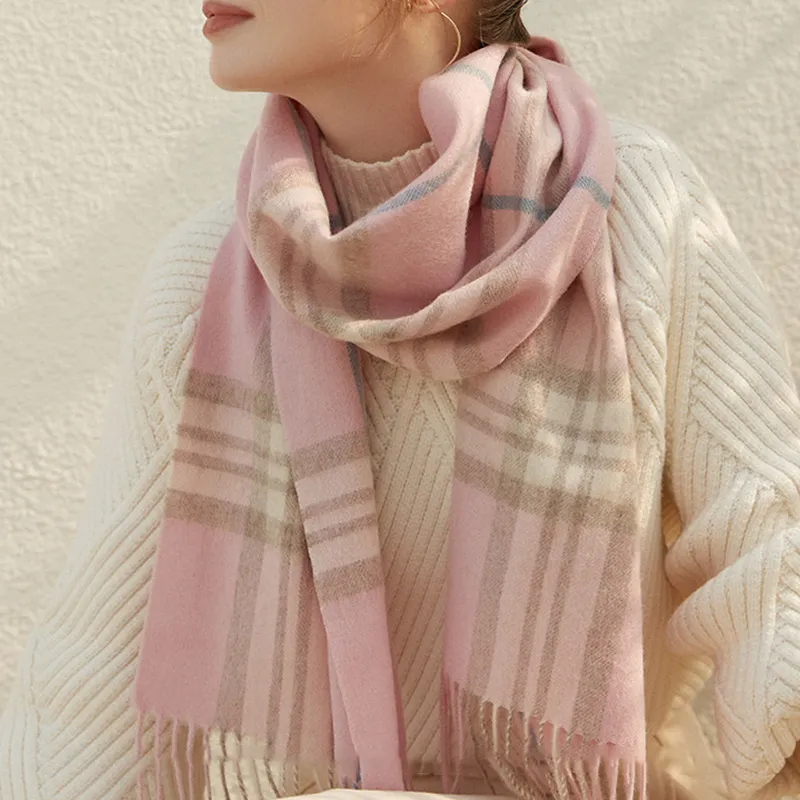 BANDICOOT Sheep Wool Knit Scarves Women's-2
