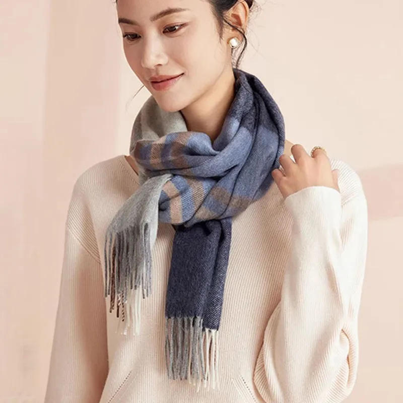 BANDICOOT Cashmere Knit Scarves Unisex-2