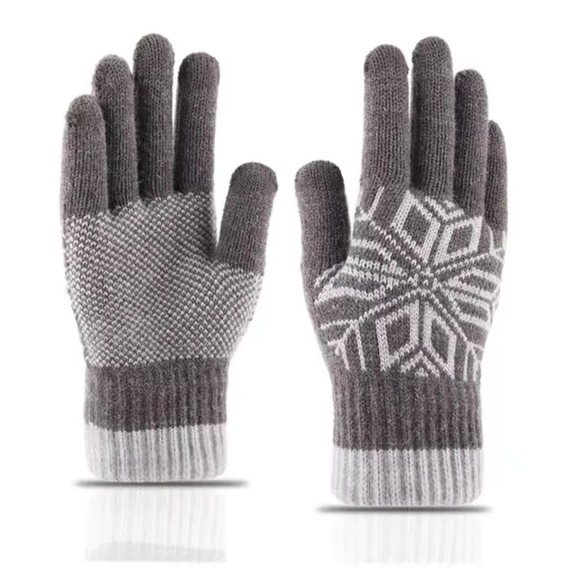 BANDICOOT Wool Acrylic Knit Gloves Unisex-5