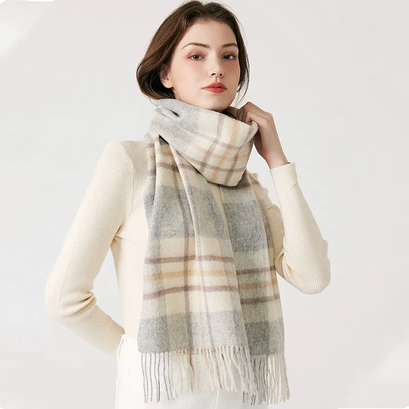 BANDICOOT Cashmere Knit Scarves Unisex-3