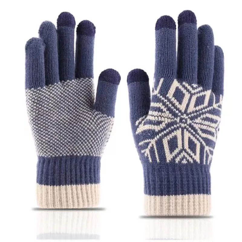 BANDICOOT Wool Acrylic Knit Gloves Unisex-3