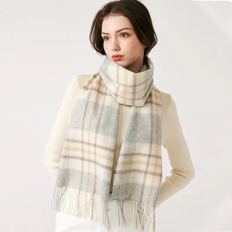 BANDICOOT Cashmere Knit Scarves Unisex-4