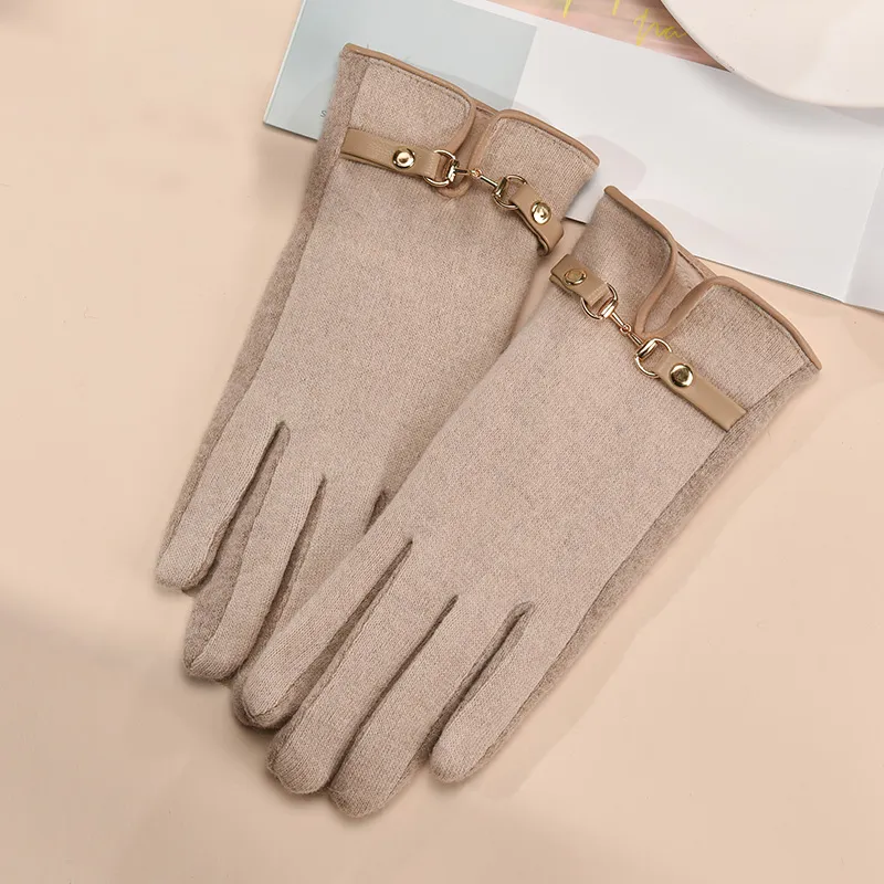 BANDICOOT Wool Knit Gloves Women's-4