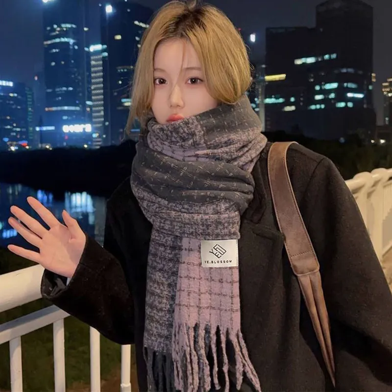 BANDICOOT Polyester Knit Scarves Unisex-6