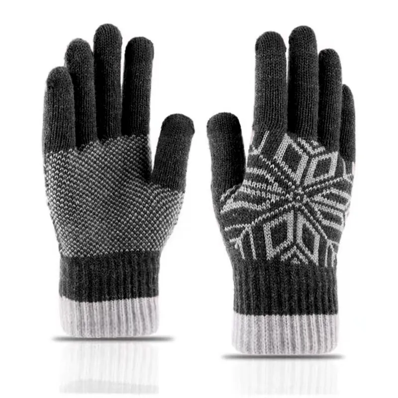 BANDICOOT Wool Acrylic Knit Gloves Unisex-1