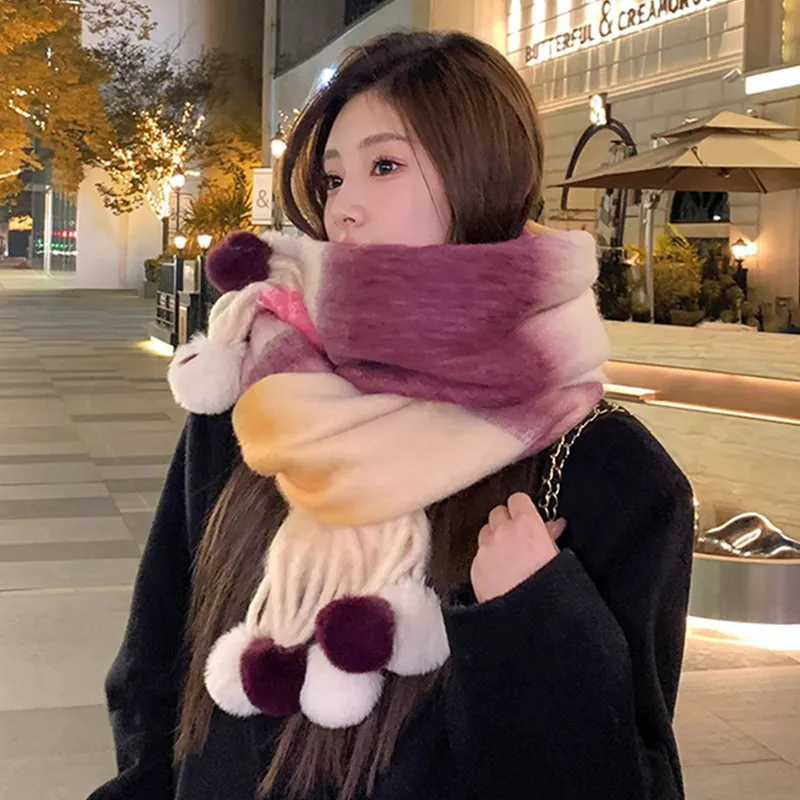 BANDICOOT Knit Scarves Unisex-21