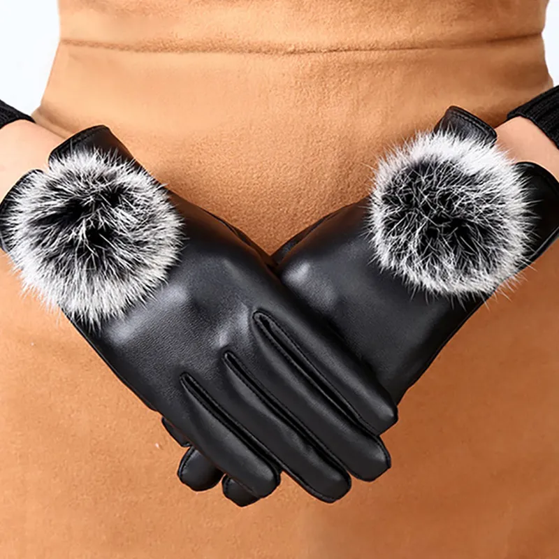 BANDICOOT Leather Gloves Women's-5