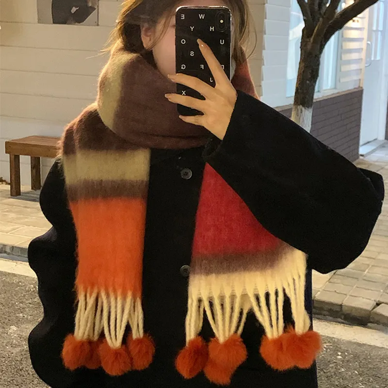 BANDICOOT Knit Scarves Unisex-15