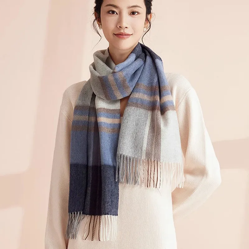 BANDICOOT Cashmere Knit Scarves Unisex-3
