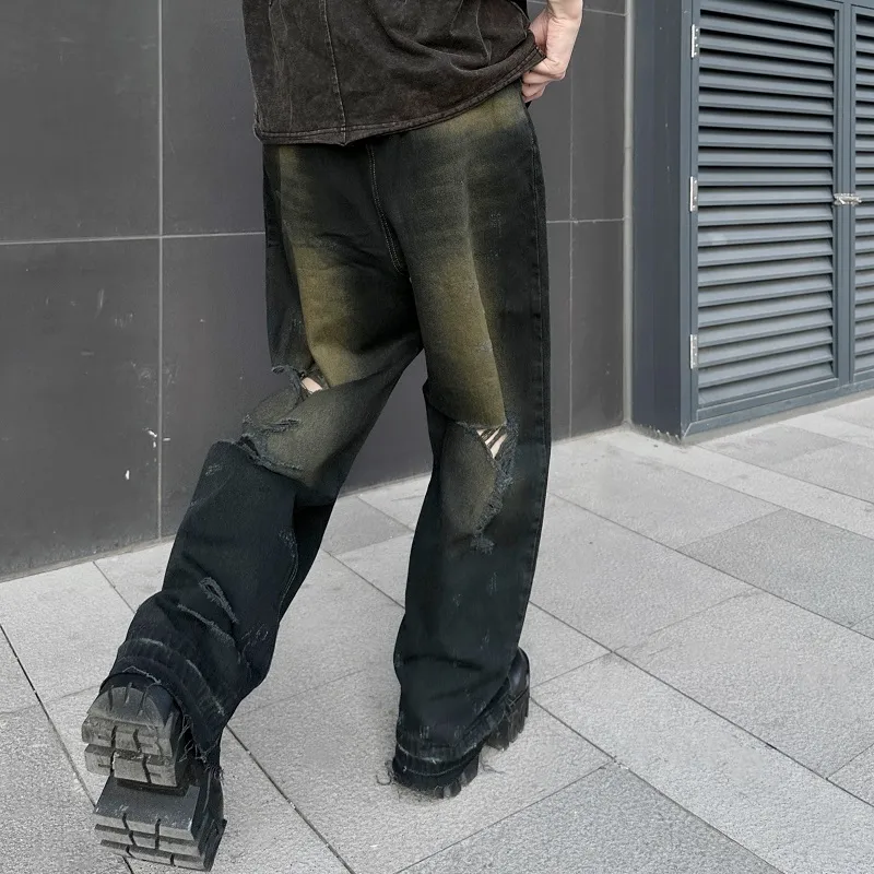 Merge Lab. Jeans Unisex Reverse Yellow Mud-4