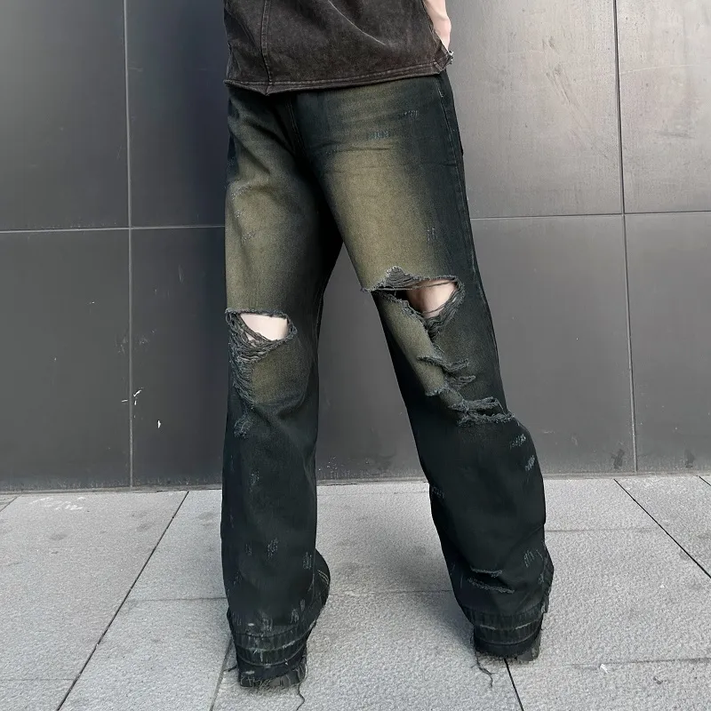 Merge Lab. Jeans Unisex Reverse Yellow Mud-5