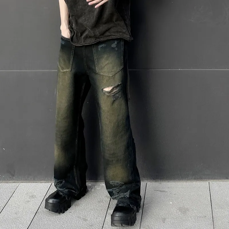 Merge Lab. Jeans Unisex Reverse Yellow Mud-2