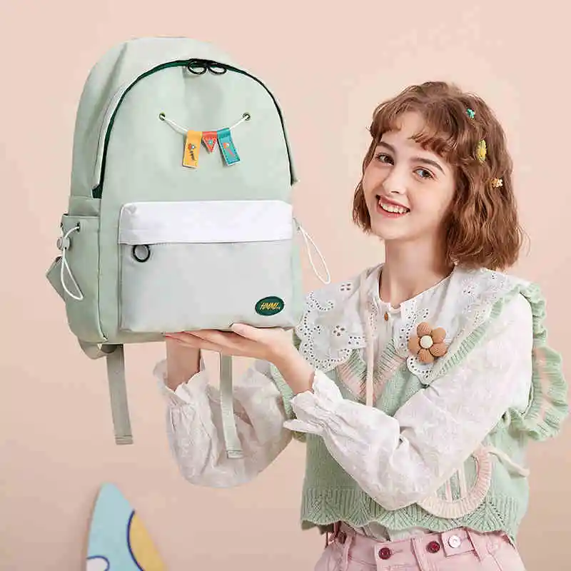 Land Gulls Polyester Backpack Unisex Multicolor-3