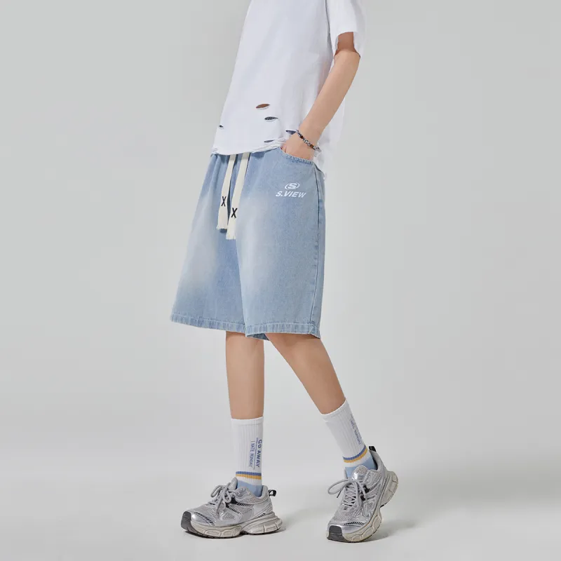 S.view Denim Shorts Unisex-8