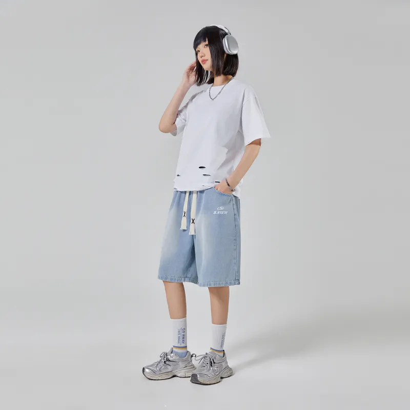S.view Denim Shorts Unisex-5