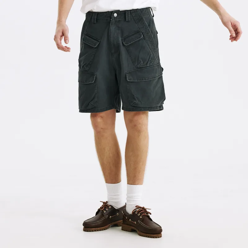 TBALLERBRAND Cargo Shorts Men's Gray-2
