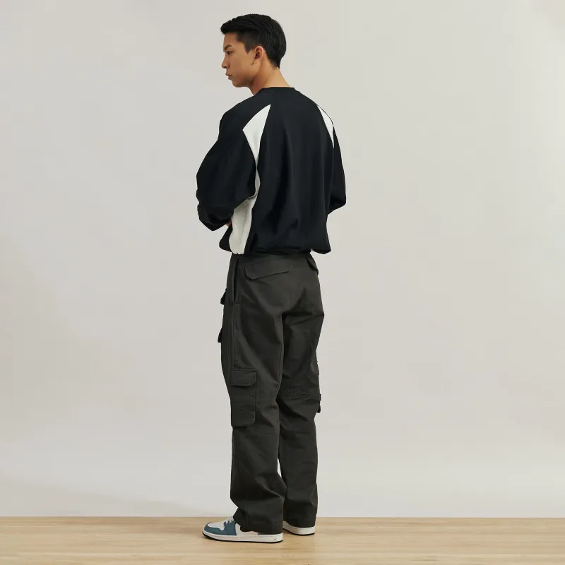TBALLERBRAND Casual Pants Unisex Black-4